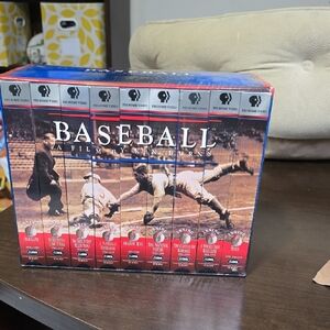 Baseball: A Film by Ken Burns DVD Set - Red and Blue